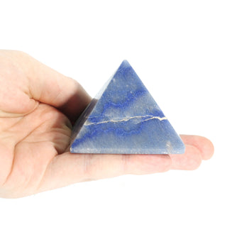 Blue Aventurine Pyramid #5 - 2 1/4" to 2 1/2" Wide from The Rock Space