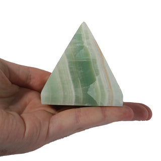 Pistachio Green Calcite Pyramid LG3    from The Rock Space