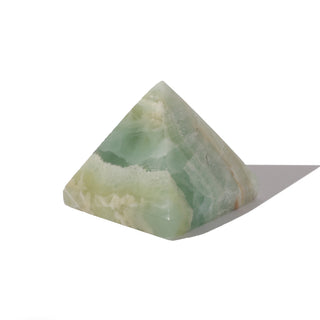 Pistachio Green Calcite Pyramid LG4    from The Rock Space