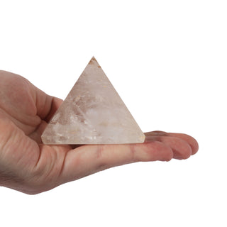 Clear Quartz Pyramid LG1 - 1 3/4" TO 2 1/4"    from The Rock Space