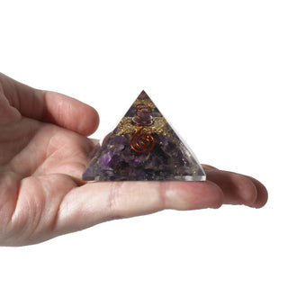 Amethyst Orgone Pyramid with Amethyst Point from The Rock Space