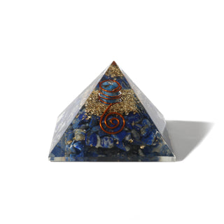 Lapis Lazuli Orgone Pyramid with Lapis Lazuli Point from The Rock Space