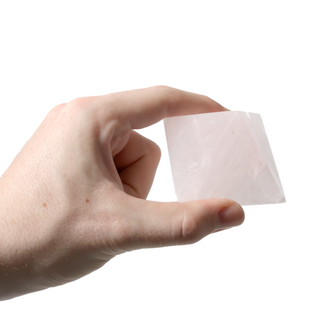 Rose Quartz Pyramid Carvings - 10 to 20 Pieces - 1kg Box    from Stonebridge Imports