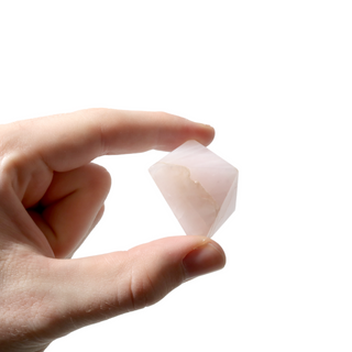 Rose Quartz Pyramid Carvings - 10 to 20 Pieces - 1kg Box from The Rock Space