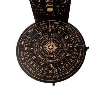 Moon Phase Divination Board with Pendulum Holder from The Rock Space