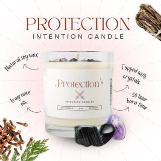 Crystal Intention Candle - Full Set (7) from Stonebridge Imports