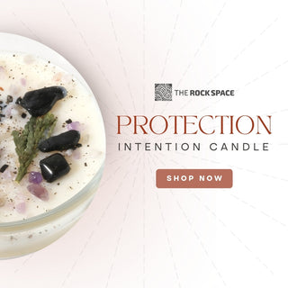 Crystal Intention Candle (Now in Clear Vessel!) from Stonebridge Imports