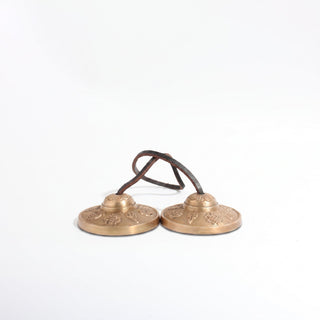 Tingshas - Large, new photo on a clean white background. Stonebridge Imports.
