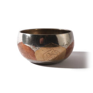 Silver Brass Singing Bowl - Mini    from Stonebridge Imports