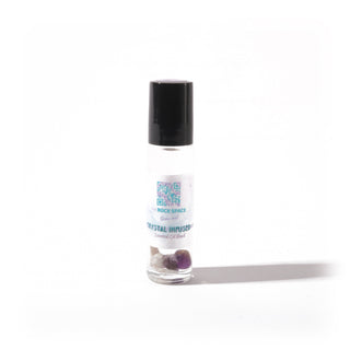 Crystal Infused Essential Oil Roller    from The Rock Space