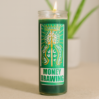 Money Drawing Manifestation Candle from Stonebridge Imports