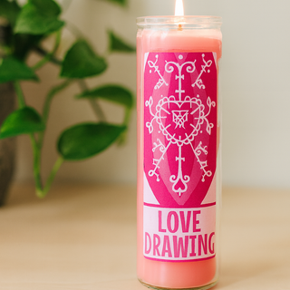 Love Drawing Manifestation Candle from Stonebridge Imports
