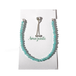 Amazonite Sterling Silver Bracelet - Single    from The Rock Space