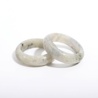 Labradorite Carved Ring 7.5 from Stonebridge Imports
