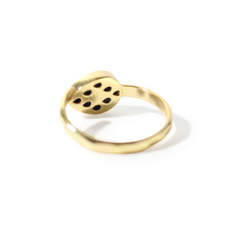 Lapis Lazuli Faceted Drop Ring - Adjustable from Stonebridge Imports