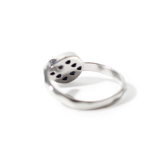 Lapis Lazuli Faceted Drop Ring - Adjustable from The Rock Space