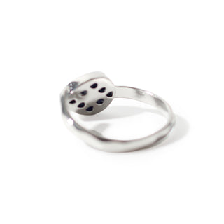 Lapis Lazuli Faceted Drop Ring - Adjustable from The Rock Space