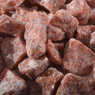 Orange Calcite Chips (Brazil) - Medium 1Kg from The Rock Space