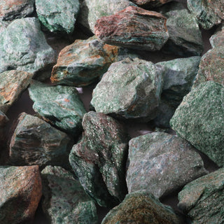 Fuchsite Chips - Medium 1Kg from The Rock Space