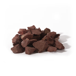 Red Jasper Chips - Medium 1Kg from The Rock Space