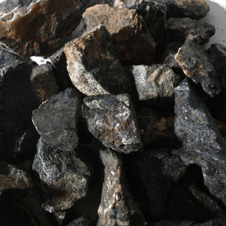 Black Tourmaline Chips - Small/ Medium 1 Kg from The Rock Space