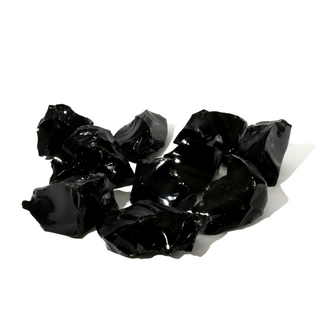 Obsidian Chunk #1 - 5kg Box - 4"    from The Rock Space