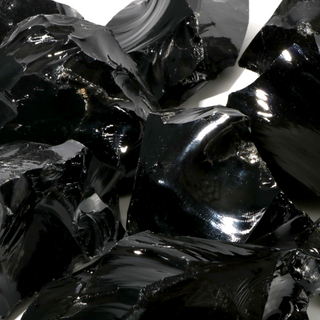 Obsidian Chunk #1 - 5kg Box - 4"    from Stonebridge Imports