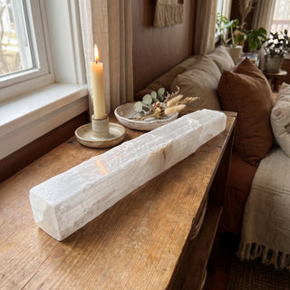 Selenite Logs #11 from The Rock Space