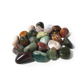 India Agate Runes Set from The Rock Space