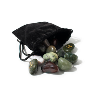 India Agate Runes Set from The Rock Space