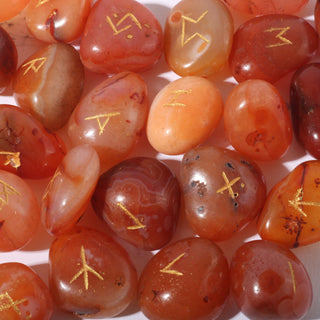 Carnelian Runes Set from The Rock Space