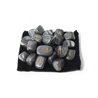 Hematite Runes Set from The Rock Space