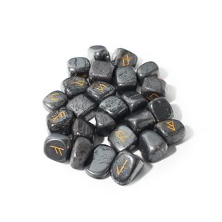 Hematite Runes Set from The Rock Space