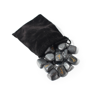 Hematite Runes Set from The Rock Space