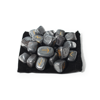 Hematite Runes Set from The Rock Space