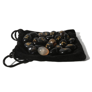 Onyx Black Runes Set from The Rock Space