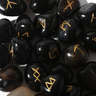 Onyx Black Runes Set from The Rock Space