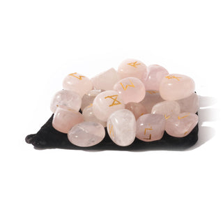 Rose Quartz Runes Set from The Rock Space