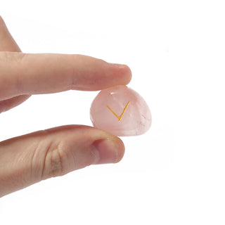 Rose Quartz Runes Set from The Rock Space