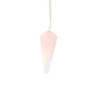 Rose Quartz Pendulum 6 Facet & Bead - 3 Pack from The Rock Space