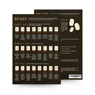 QuickStudy Guide 2.0 - Runes (Hardcopy 5-pack) from The Rock Space