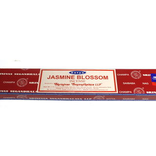 Jasmine Blossom Satya Incense Sticks - 10 Sticks    from The Rock Space