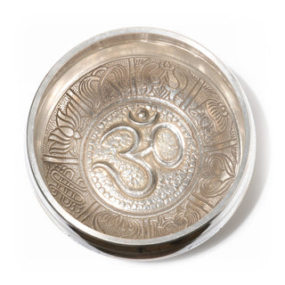 Singing Bowl - Engraved - Brass/Silver/Copper from The Rock Space