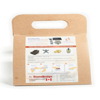 Soapstone Starter Carving Kit from The Rock Space