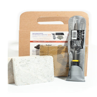 Soapstone Starter Carving Kit Default Title from The Rock Space