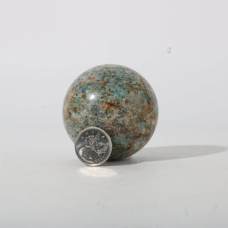 Amazonite Feldspar Sphere Small #2 - 2 1/4" from Stonebridge Imports