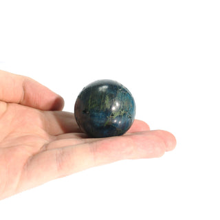 Apatite Blue Sphere - Extra Small #2 - 1 3/4"    from The Rock Space