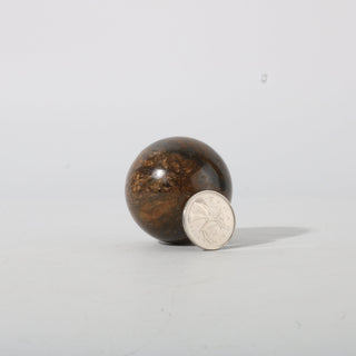 Bronzite Sphere - Extra Small #2 - 1 3/4" from Stonebridge Imports