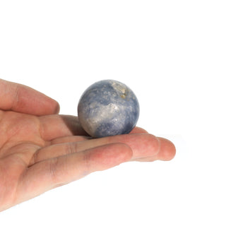 Blue Calcite Sphere - Extra Small #1 - 1 1/2"    from The Rock Space