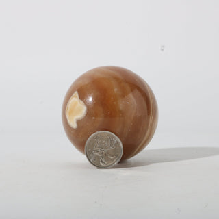 Golden Calcite Sphere from Stonebridge Imports